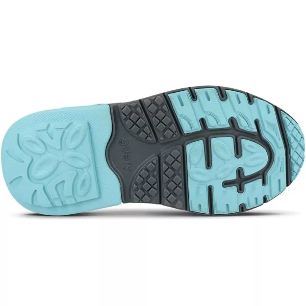 Gravity Defyer Womens GDEFY Mighty Walk Limited Edition Athletic Shoes  VersoShock Proven Performance Walking ShoesLight Blue Gray