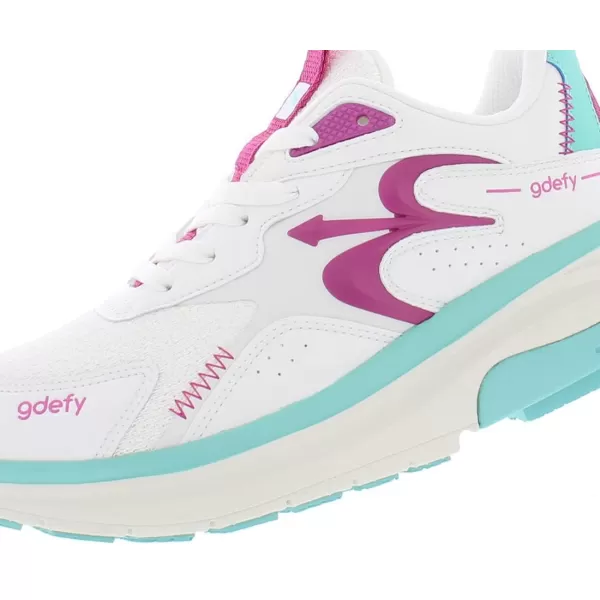 Gravity Defyer Womens GDefy Energiya  Hybrid VersoShock Performance ShockAbsorbing CrossTrainer ShoesWhitepink