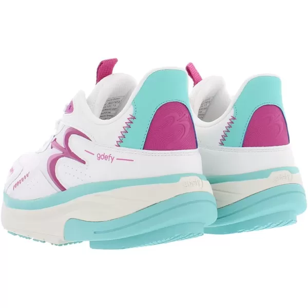 Gravity Defyer Womens GDefy Energiya  Hybrid VersoShock Performance ShockAbsorbing CrossTrainer ShoesWhitepink