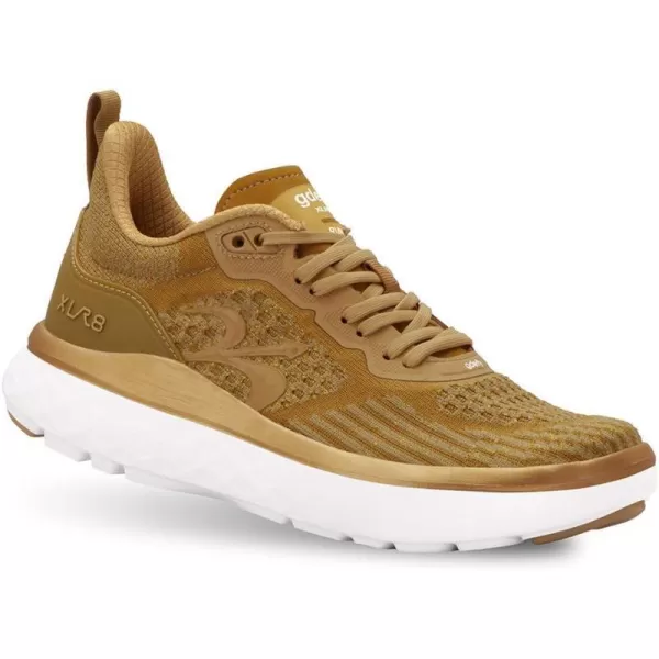 Gravity Defyer Womens GDefy XLR8 Run  VersoCloud MultiDensity Shock Absorbing Performance Long Distance Running Shoes  US SizesGold