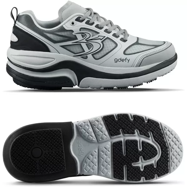 Gravity Defyer Mens GDefy Ion Pain Relief Shoes for Knee PainGrey