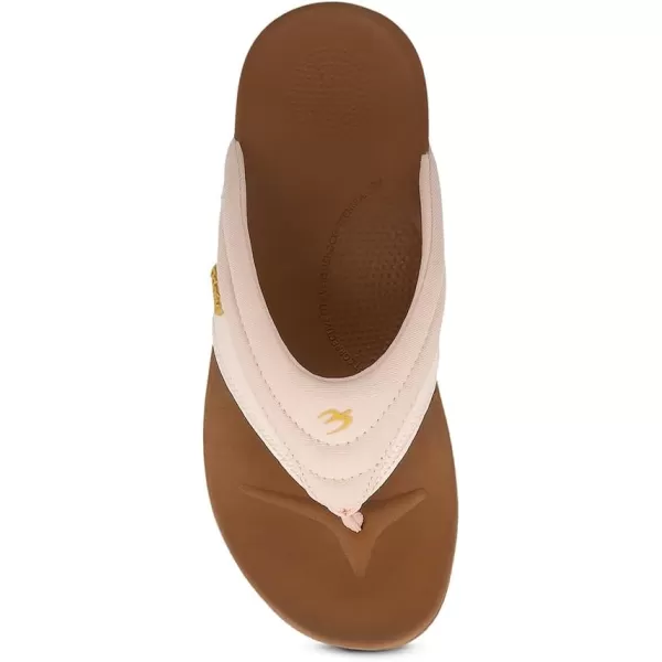 Gravity Defyer Womens GDEFY Kinor  Water Resistant Flip Flops  VersoShock Proven Performance  Orthotic Stress Recovery Outdoor SandalsPink