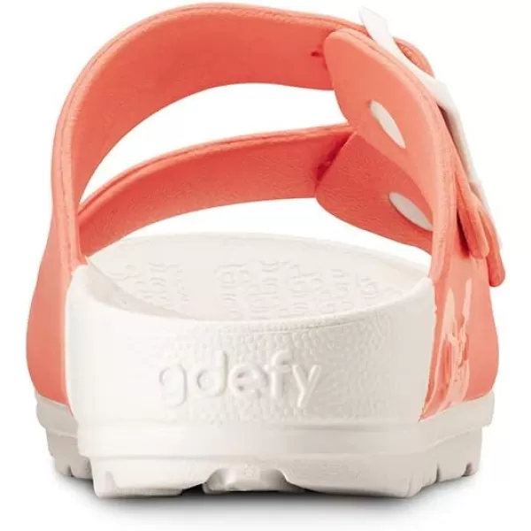 Gravity Defyer Womens GDefy UpBov Sandal  VersoCloud MultiDensity Shock Absorbing OrthoTherapeutic Sandals  US SizesPeach