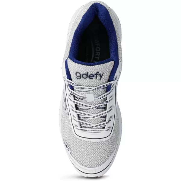 Gravity Defyer Gdefy Mens Pain Relief  Arch Support  Plantar Fasciitis  Foot ampamp Knee Pain  Wide Shoes  Orthopedic  Heel Pain  Free Orthotic IncludedWhite  Blue