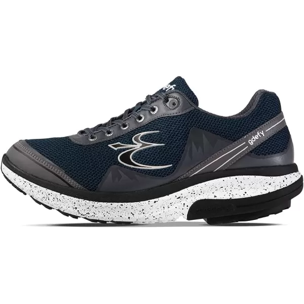 Gravity Defyer Gdefy Mens Pain Relief  Arch Support  Plantar Fasciitis  Foot ampamp Knee Pain  Wide Shoes  Orthopedic  Heel Pain  Free Orthotic IncludedBlue  Gray