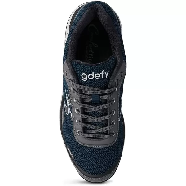 Gravity Defyer Gdefy Mens Pain Relief  Arch Support  Plantar Fasciitis  Foot ampamp Knee Pain  Wide Shoes  Orthopedic  Heel Pain  Free Orthotic IncludedBlue  Gray