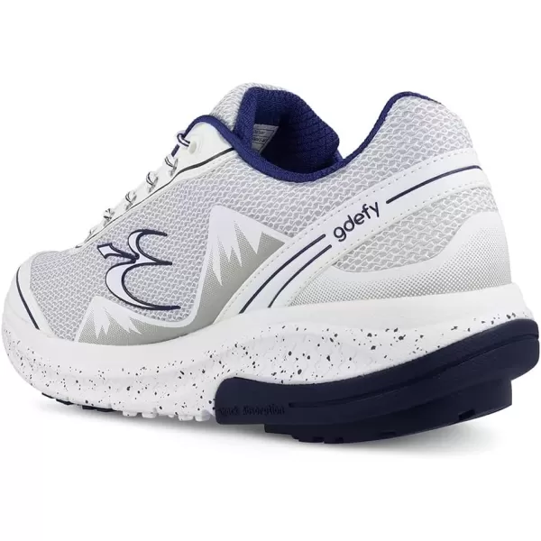 Gravity Defyer Gdefy Mens Pain Relief  Arch Support  Plantar Fasciitis  Foot ampamp Knee Pain  Wide Shoes  Orthopedic  Heel Pain  Free Orthotic IncludedWhite  Blue