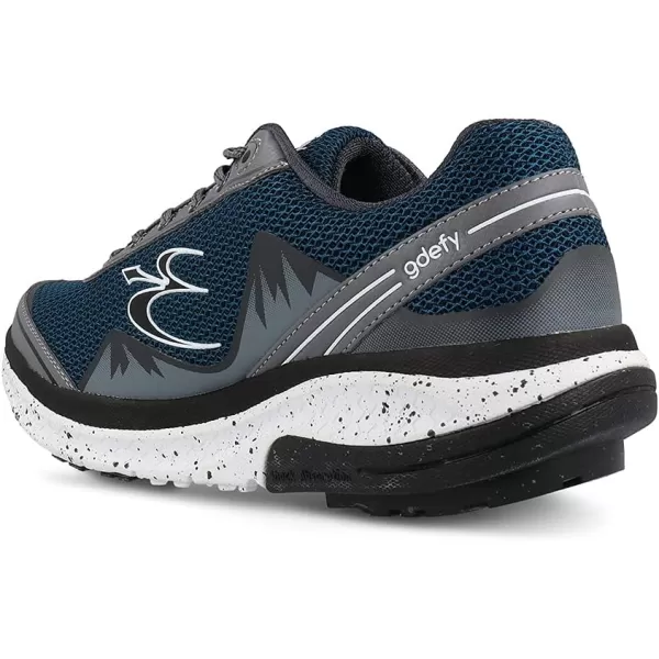 Gravity Defyer Gdefy Mens Pain Relief  Arch Support  Plantar Fasciitis  Foot ampamp Knee Pain  Wide Shoes  Orthopedic  Heel Pain  Free Orthotic IncludedBlue  Gray