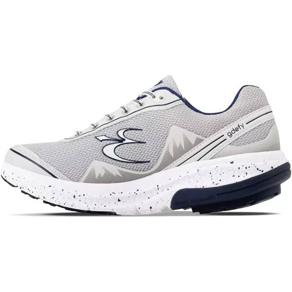 Gravity Defyer Gdefy Mens Pain Relief  Arch Support  Plantar Fasciitis  Foot ampamp Knee Pain  Wide Shoes  Orthopedic  Heel Pain  Free Orthotic IncludedWhite  Blue