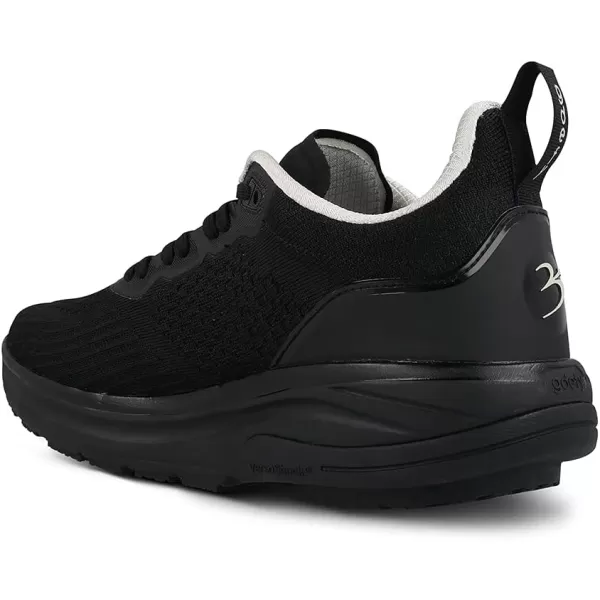 Gravity Defyer Mens GDEFY HybridEx Running Shoes  Hybrid VersoShock Performance Long Distance Running ShoesBlack  Silver