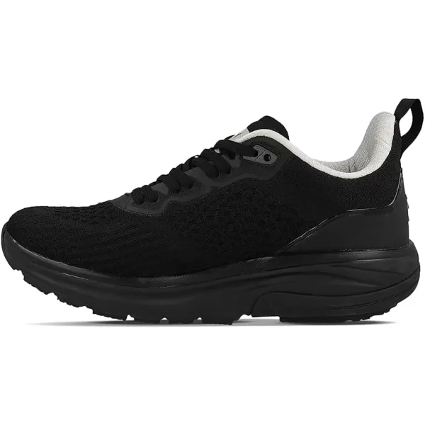 Gravity Defyer Mens GDEFY HybridEx Running Shoes  Hybrid VersoShock Performance Long Distance Running ShoesBlack  Silver