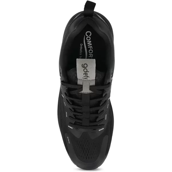 imageGravity Defyer Mens GDEFY Mehalef  Hybrid Versoshock  Cross Trainers  Pain Relief  Lightweight Breathable SneakersBlack