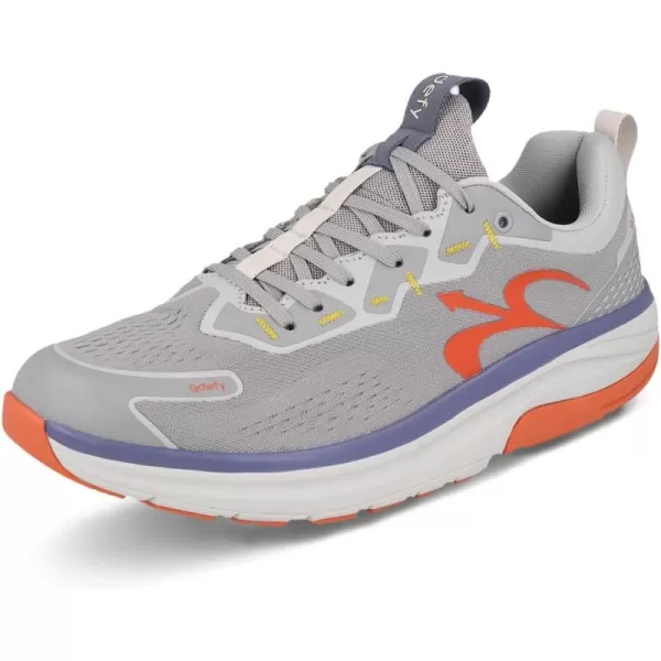 imageGravity Defyer Mens GDEFY Mehalef  Hybrid Versoshock  Cross Trainers  Pain Relief  Lightweight Breathable SneakersGrey