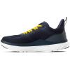 imageGDEFY XLR8 Mens Supportive Running Shoe  VersoShock Technology for Pain Associated with Prolonged Standing or Walking  Arch Support  Diabetic Shoes  Wide Shoes  Free Custom OrthoticBlue  Yellow