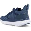 imageGDEFY XLR8 Mens Supportive Running Shoe  VersoShock Technology for Pain Associated with Prolonged Standing or Walking  Arch Support  Diabetic Shoes  Wide Shoes  Free Custom OrthoticBlue  White