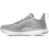 imageGDEFY XLR8 Mens Supportive Running Shoe  VersoShock Technology for Pain Associated with Prolonged Standing or Walking  Arch Support  Diabetic Shoes  Wide Shoes  Free Custom OrthoticGray  White
