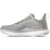 imageGDEFY XLR8 Mens Supportive Running Shoe  VersoShock Technology for Pain Associated with Prolonged Standing or Walking  Arch Support  Diabetic Shoes  Wide Shoes  Free Custom OrthoticGray  White