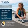imageGDEFY Mighty Walk Womens Orthopedic Walking Shoe  VersoShock Technology for Pain Associated with Running  Prolonged Standing  Arch Support  Diabetic Shoes  Wide Shoes  Free Custom OrthoticWhite  Pastel