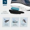 imageGDEFY Mighty Walk Womens Orthopedic Walking Shoe  VersoShock Technology for Pain Associated with Running  Prolonged Standing  Arch Support  Diabetic Shoes  Wide Shoes  Free Custom OrthoticWhite  Pastel