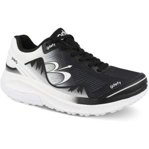 imageGDEFY Mighty Walk Womens Orthopedic Walking Shoe  VersoShock Technology for Pain Associated with Running  Prolonged Standing  Arch Support  Diabetic Shoes  Wide Shoes  Free Custom OrthoticWhite  Black