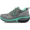 imageGDEFY ION Womens Orthopedic Walking Shoe  VersoShock Technology for Pain Associated with Prolonged Standing or Walking  Arch Support  Diabetic Shoes  Wide Shoes  Free Custom OrthoticTeal  Gray