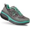 imageGDEFY ION Womens Orthopedic Walking Shoe  VersoShock Technology for Pain Associated with Prolonged Standing or Walking  Arch Support  Diabetic Shoes  Wide Shoes  Free Custom OrthoticTeal  Gray