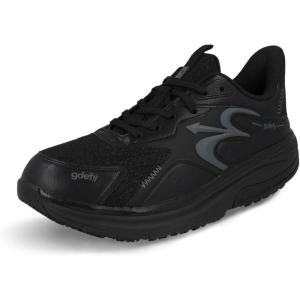 imageGDEFY Energiya Womens Cross Trainer Shoe  Heel Support  VersoShock Technology for Pain Associated with Prolonged Standing or Walking  Arch Support  Diabetic Shoes  Wide Shoes  Free OrthoticBlack