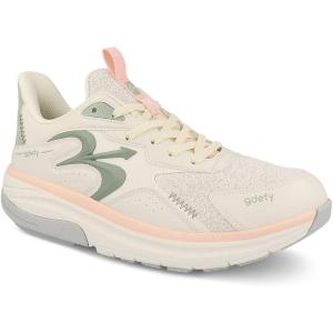 imageGDEFY Energiya Womens Cross Trainer Shoe  Heel Support  VersoShock Technology for Pain Associated with Prolonged Standing or Walking  Arch Support  Diabetic Shoes  Wide Shoes  Free OrthoticGray pink