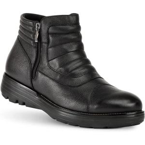 imageGravity Defyer Mens Raven Black Dress Boots  VersoCloud Performance ShockAbsorbing Leather Boots