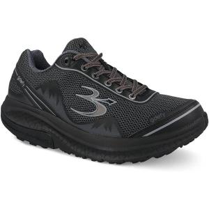 imageGDEFY Mighty Walk Mens Orthopedic Walking Shoe  VersoShock Technology for Pain Associated with Running  Prolonged Standing  Arch Support  Diabetic Shoes  Wide Shoes  Free Custom OrthoticBlack