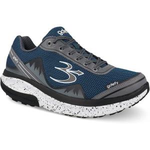 imageGDEFY Mighty Walk Mens Orthopedic Walking Shoe  VersoShock Technology for Pain Associated with Running  Prolonged Standing  Arch Support  Diabetic Shoes  Wide Shoes  Free Custom OrthoticBlue  Gray