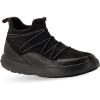 imageGravity Defyer Mens Cary Black Casual Shoes  VersoCloud Lightweight Shock Absorbing SockLike Microfiber Ankle Boots