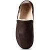 imageGravity Defyer Mens GDefy Salazar Slipper  VersoCloud Italian Leather Wool Lined House Slippers with Arch Support