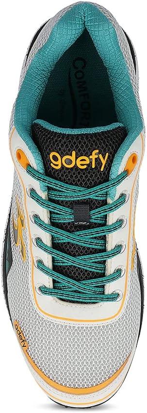 imageGravity Defyer Mens Pain Relief  Arch Support  Plantar Fasciitis  Foot ampamp Knee Pain  Wide Shoes  Orthopedic  Heel Pain  Free Orthotic Included Mighty WalkGreen  White