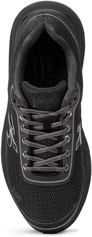 imageGravity Defyer Mens Pain Relief  Arch Support  Plantar Fasciitis  Foot ampamp Knee Pain  Wide Shoes  Orthopedic  Heel Pain  Free Orthotic Included Mighty WalkBlack