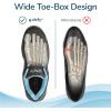 image:imagegdefy ION Walking Shoes for Men  Comfortable Orthopedic Shoes for Standing All Day  Slip Resistant for Work  Patented VersoShock Technology  Wide Toe BoxGrey
