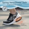 image:imagegdefy ION Walking Shoes for Women  Comfortable Orthopedic Shoes for Standing All Day  Patented VersoShock Technology  Wide Toe BoxWhite  Black