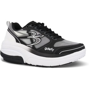 image:imagegdefy ION Walking Shoes for Women  Comfortable Orthopedic Shoes for Standing All Day  Patented VersoShock Technology  Wide Toe BoxWhite  Black