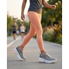 image:imagegdefy Orthopedic Shoes for Women with Arch Support and 3 Orthotic InsolesGray  Peach