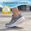 image:imagegdefy Orthopedic Shoes for Women with Arch Support and 3 Orthotic InsolesBlack  Blue