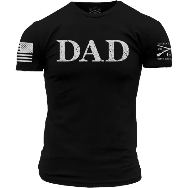 Grunt Style Dad Defined Mens TShirtBlack