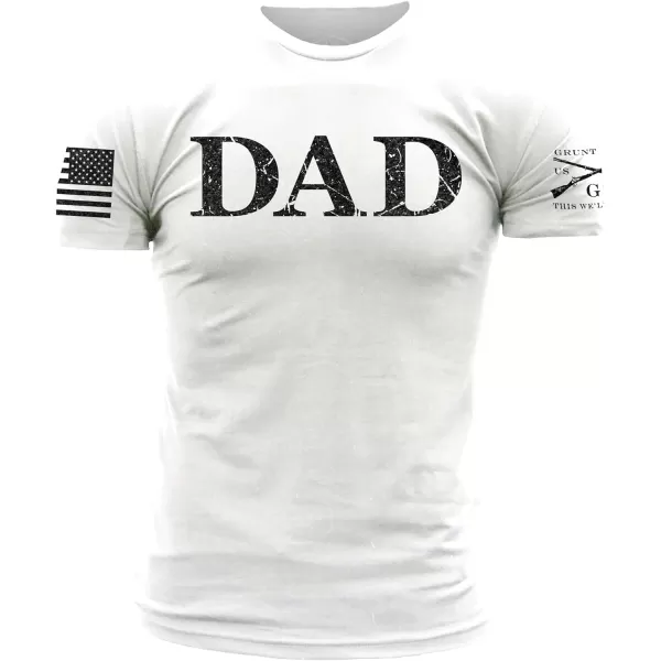 Grunt Style Dad Defined Mens TShirtWhite