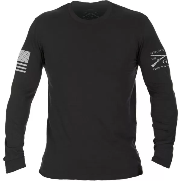 Grunt Style Basic Long Sleeve TShirtBlack