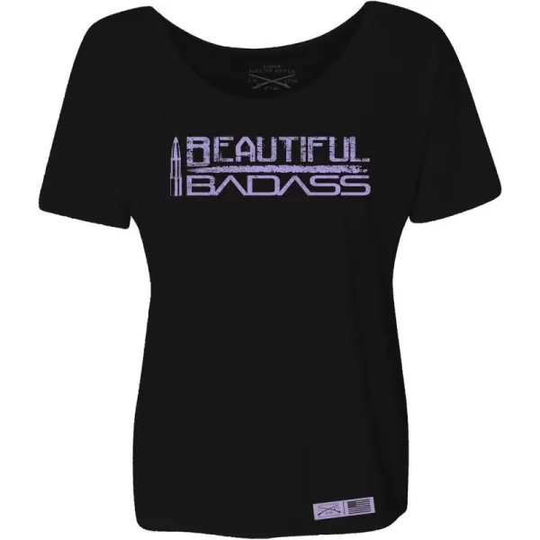 Grunt Style Beautiful Badass Womens Slouchy TShirtGrunt Style Beautiful Badass Womens Slouchy TShirt