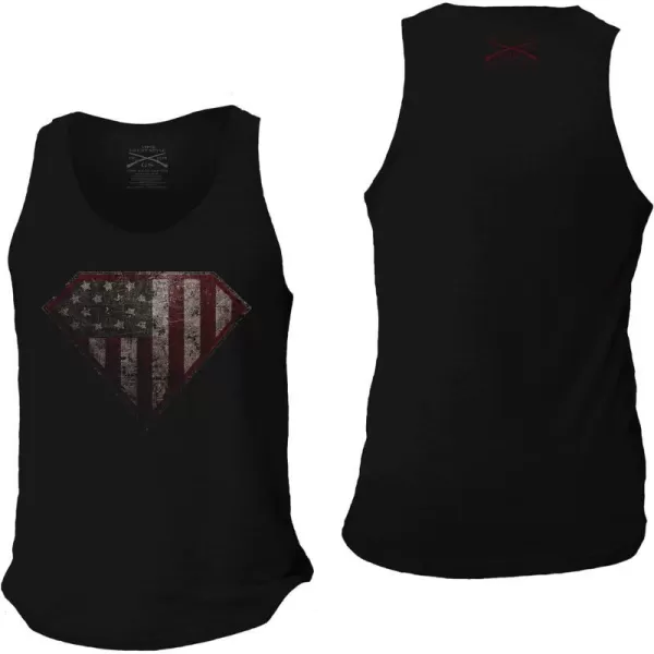 Grunt Style Super Patriot 20 Mens TankBlack