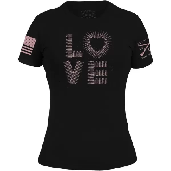 Grunt Style Love Ammo Womens TShirtBlack