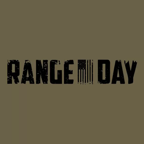 Grunt Style Range Day Mens TShirtMilitary Green