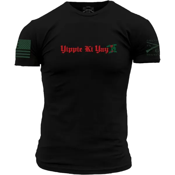 Grunt Style Yippee Ki Yay 20 Mens TShirtBlack