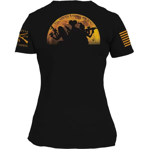 Grunt Style Hold and Focus Womens TShirtBlack