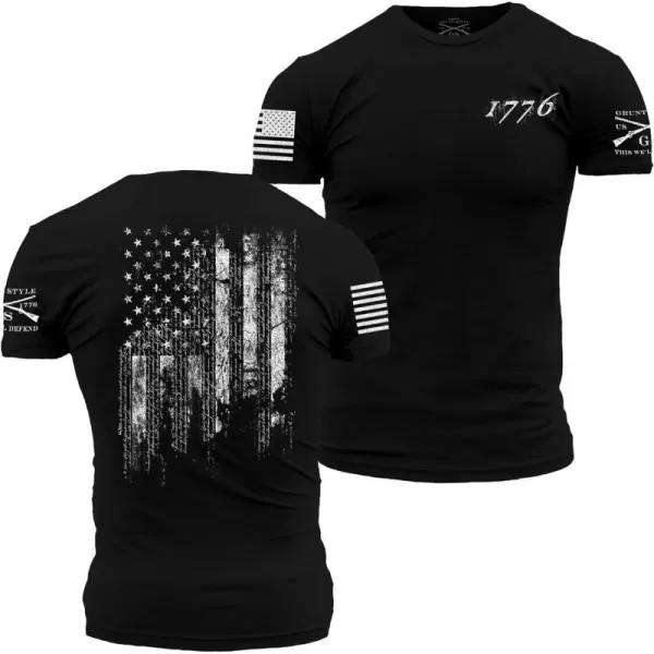 Grunt Style 1776 FlagBlack